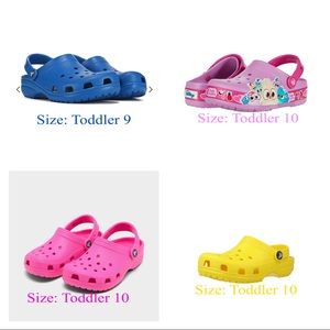 Kids Crocs! Assortments All 4, for 40$